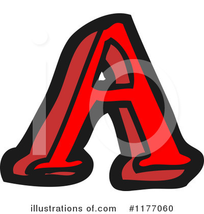 Letter A Clipart #1177060 by lineartestpilot