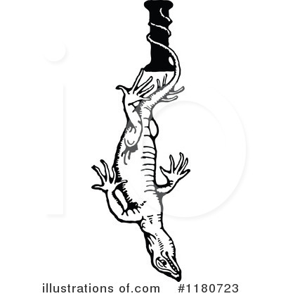 Lizard Clipart #1180723 by Prawny Vintage