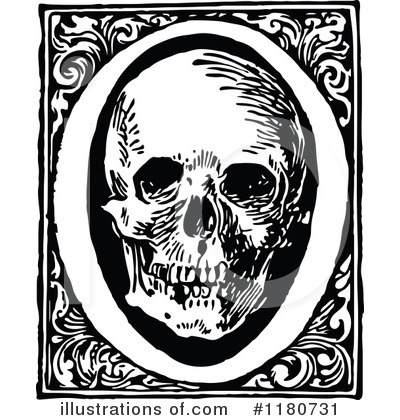 Skull Clipart #1180731 by Prawny Vintage