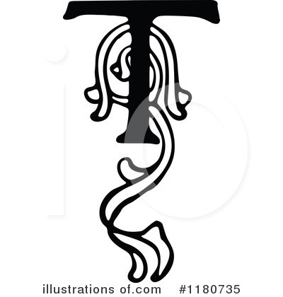 Royalty-Free (RF) Alphabet Clipart Illustration by Prawny Vintage - Stock Sample #1180735
