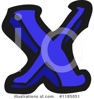 Letter X Clipart #1185051 by lineartestpilot