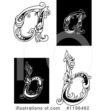 Royalty-Free (RF) Alphabet Clipart Illustration by Vector Tradition SM - Stock Sample #1196462