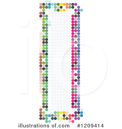 Pixelated Letter Clipart #1209414 by Andrei Marincas