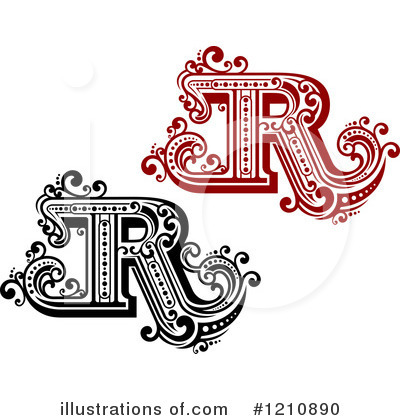 Royalty-Free (RF) Alphabet Clipart Illustration by Vector Tradition SM - Stock Sample #1210890