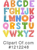 Alphabet Clipart #1212248 by BNP Design Studio