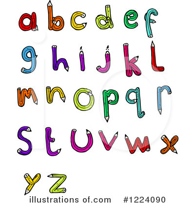 Alphabet Clipart #1224090 by lineartestpilot