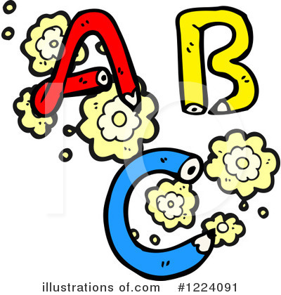 Letters Clipart #1224091 by lineartestpilot
