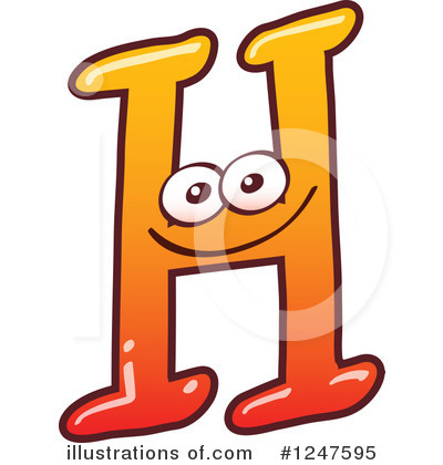 Alphabet Clipart #1247592 - Illustration by Zooco
