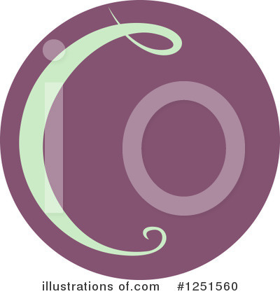 Letter C Clipart #1251560 by BNP Design Studio