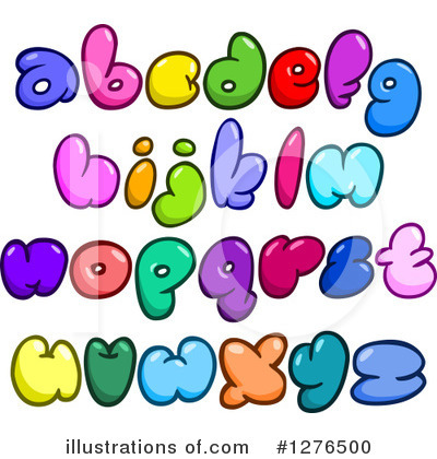 Royalty-Free (RF) Alphabet Clipart Illustration by yayayoyo - Stock Sample #1276500