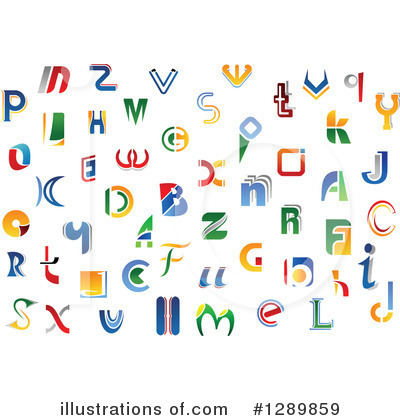 Royalty-Free (RF) Alphabet Clipart Illustration by Vector Tradition SM - Stock Sample #1289859