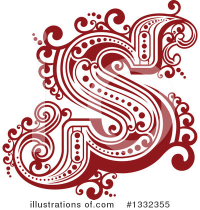 Letter S Clipart #1332355 by Vector Tradition SM