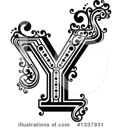 Royalty-Free (RF) Alphabet Clipart Illustration by Vector Tradition SM - Stock Sample #1337931