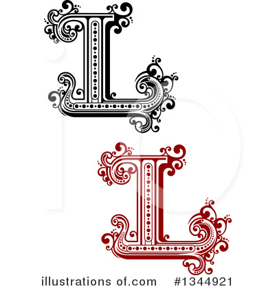 Royalty-Free (RF) Alphabet Clipart Illustration by Vector Tradition SM - Stock Sample #1344921