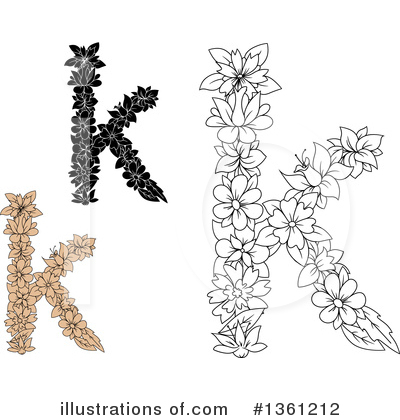 Royalty-Free (RF) Alphabet Clipart Illustration by Vector Tradition SM - Stock Sample #1361212