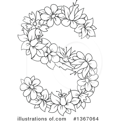 Letter S Clipart #1367064 by Vector Tradition SM