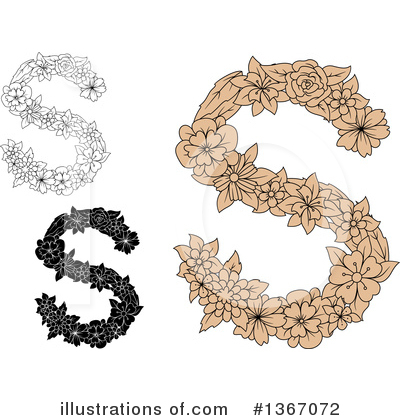 Royalty-Free (RF) Alphabet Clipart Illustration by Vector Tradition SM - Stock Sample #1367072