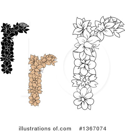 Royalty-Free (RF) Alphabet Clipart Illustration by Vector Tradition SM - Stock Sample #1367074