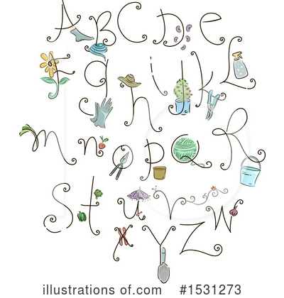 Royalty-Free (RF) Alphabet Clipart Illustration by BNP Design Studio - Stock Sample #1531273