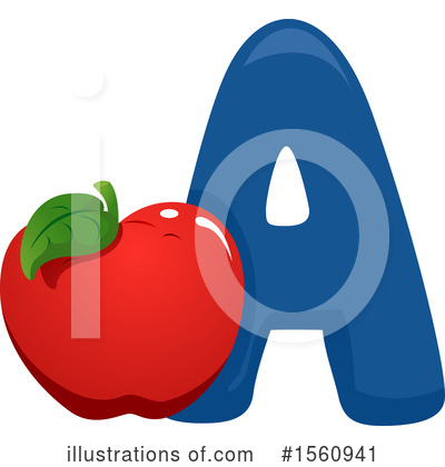 Royalty-Free (RF) Alphabet Clipart Illustration by BNP Design Studio - Stock Sample #1560941