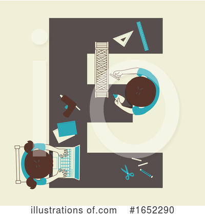 Royalty-Free (RF) Alphabet Clipart Illustration by BNP Design Studio - Stock Sample #1652290