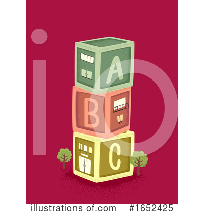 Royalty-Free (RF) Alphabet Clipart Illustration by BNP Design Studio - Stock Sample #1652425