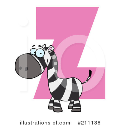 Royalty-Free (RF) Alphabet Clipart Illustration by Hit Toon - Stock Sample #211138