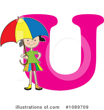 Umbrella Clipart #1089709 by Maria Bell