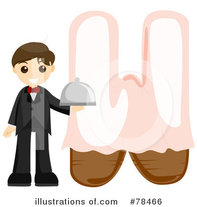 Waiter Clipart #78466 by BNP Design Studio