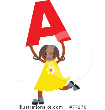 Royalty-Free (RF) Alphabet Kids Clipart Illustration by Prawny - Stock Sample #77270