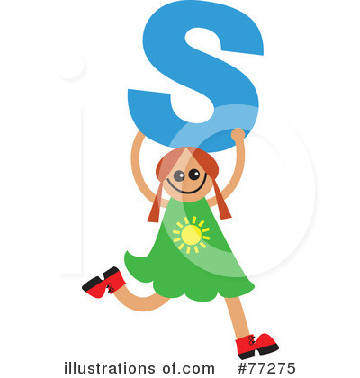 Royalty-Free (RF) Alphabet Kids Clipart Illustration by Prawny - Stock Sample #77275