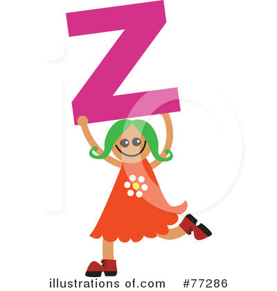 Royalty-Free (RF) Alphabet Kids Clipart Illustration by Prawny - Stock Sample #77286