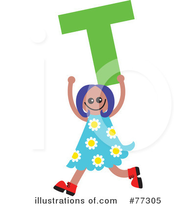 Royalty-Free (RF) Alphabet Kids Clipart Illustration by Prawny - Stock Sample #77305