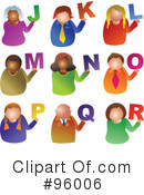 Alphabet People Clipart #96006 by Prawny