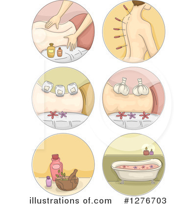 Massage Clipart #1276703 by BNP Design Studio