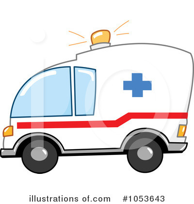 Royalty-Free (RF) Ambulance Clipart Illustration by yayayoyo - Stock Sample #1053643