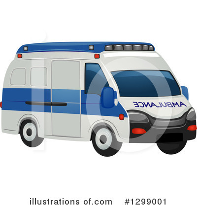 Royalty-Free (RF) Ambulance Clipart Illustration by BNP Design Studio - Stock Sample #1299001