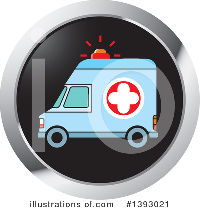 Royalty-Free (RF) Ambulance Clipart Illustration by Lal Perera - Stock Sample #1393021