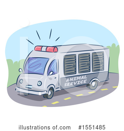 Royalty-Free (RF) Ambulance Clipart Illustration by BNP Design Studio - Stock Sample #1551485