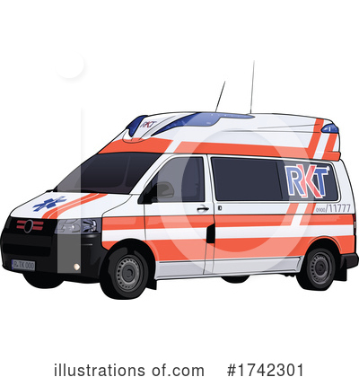 Royalty-Free (RF) Ambulance Clipart Illustration by dero - Stock Sample #1742301