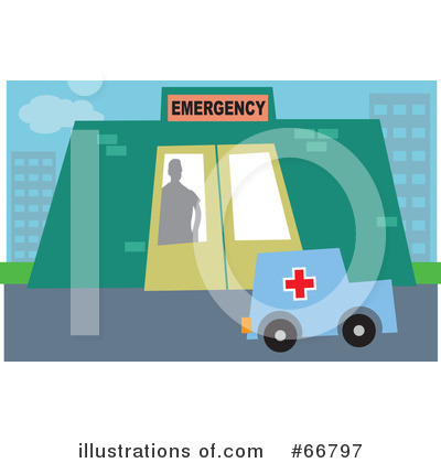 Royalty-Free (RF) Ambulance Clipart Illustration by Prawny - Stock Sample #66797