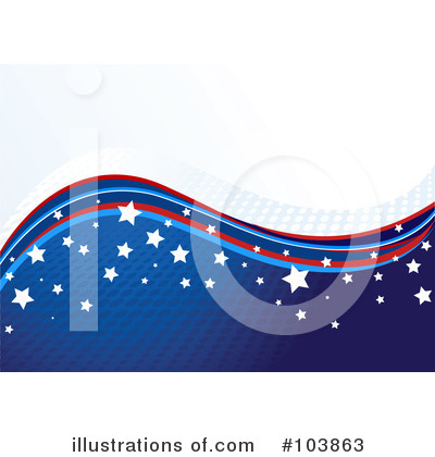 Royalty-Free (RF) American Background Clipart Illustration by Pushkin - Stock Sample #103863