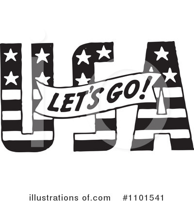 Royalty-Free (RF) American Clipart Illustration by BestVector - Stock Sample #1101541