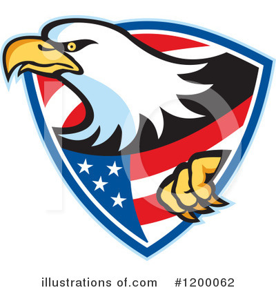 American Eagle Clipart #1200062 by patrimonio