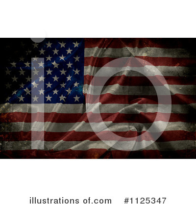 Royalty-Free (RF) American Flag Clipart Illustration by KJ Pargeter - Stock Sample #1125347