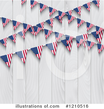 Bunting Clipart #1210516 by KJ Pargeter