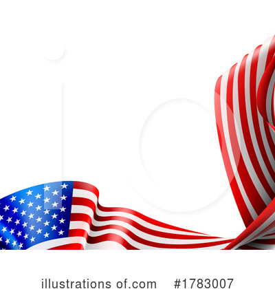 Royalty-Free (RF) American Flag Clipart Illustration by AtStockIllustration - Stock Sample #1783007