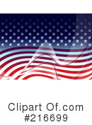 American Flag Clipart #216699 by michaeltravers