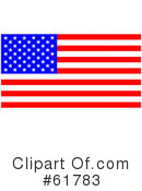 American Flag Clipart #61783 by ShazamImages