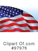American Flag Clipart #97976 by Pushkin